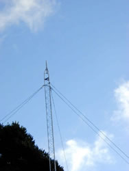 Guyed Communication Tower