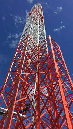 Zambia 45meter cell tower