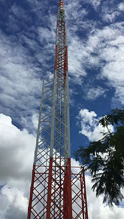 Zambia 60meter cell tower